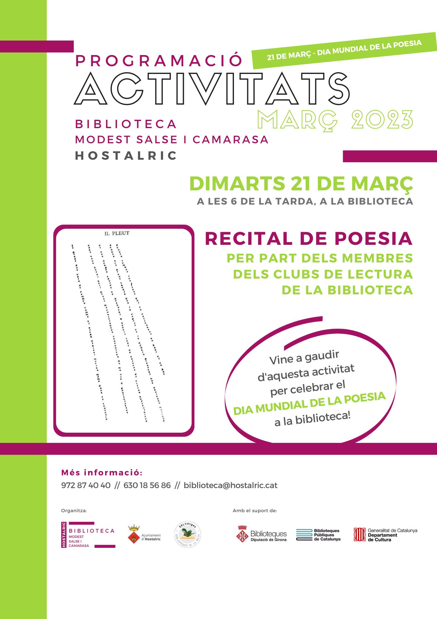 Recital poesia 