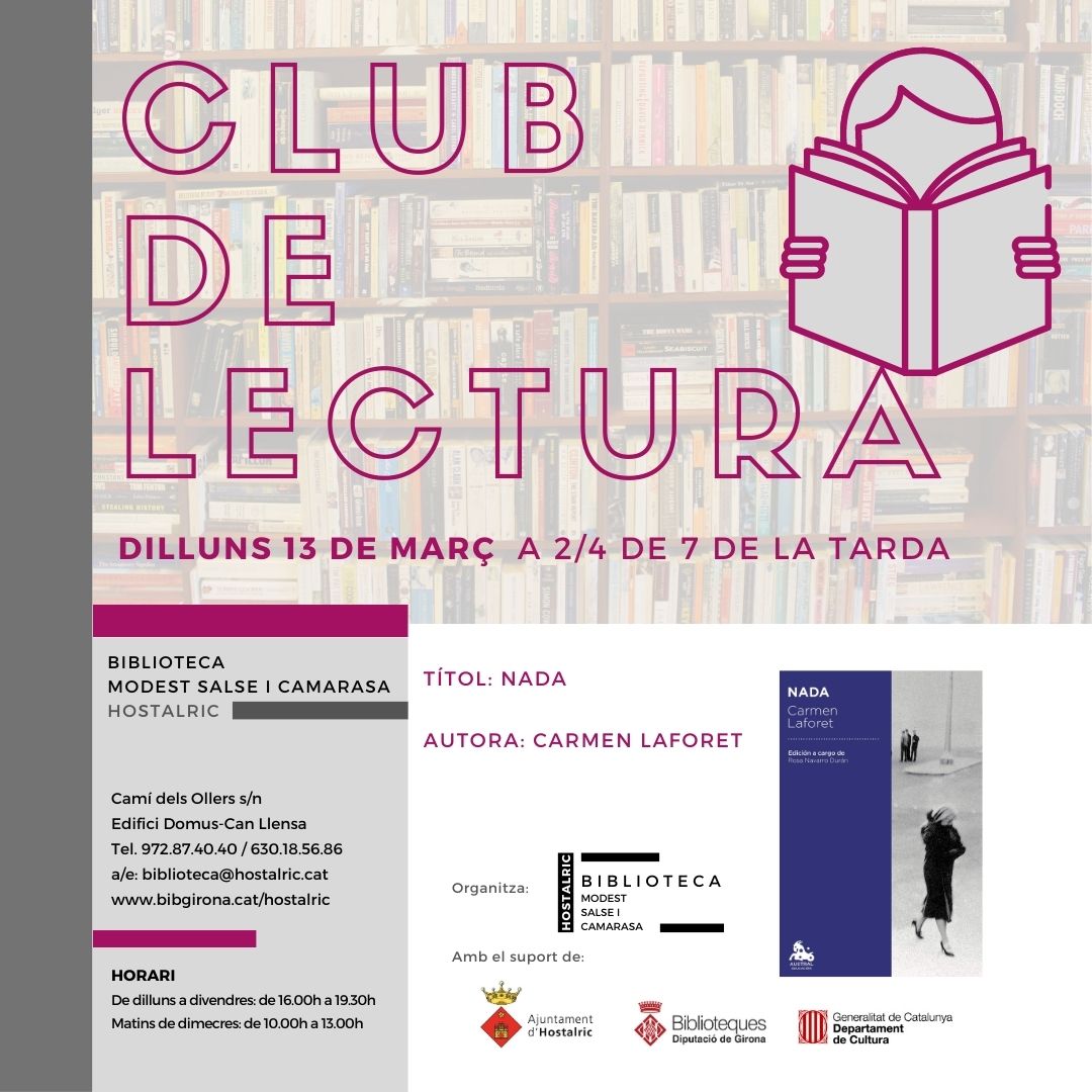 Club de lectura adults