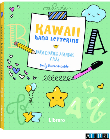 Kawaii Hand Lettering para diarios, agendas y más