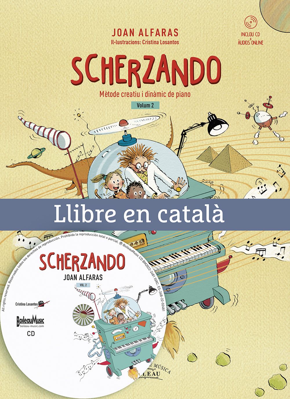 Scherzando: mètode creatiu i dinàmic de piano II