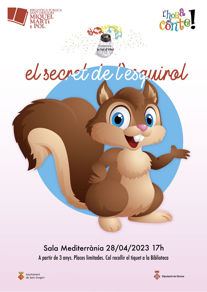 cartell: hora conte Cia la Sal