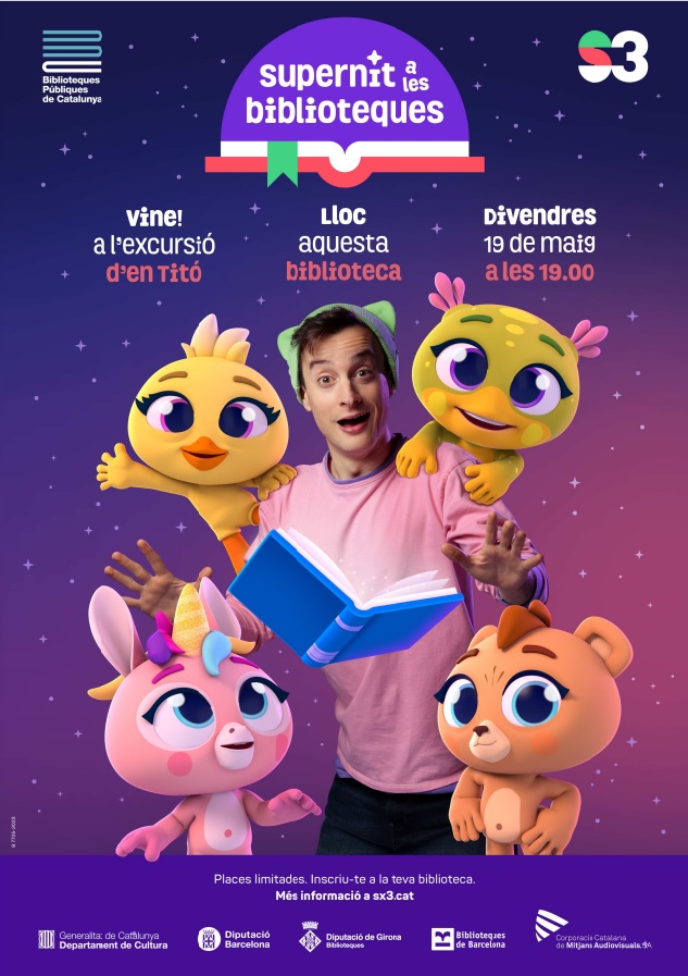 Supernit a les biblioteques