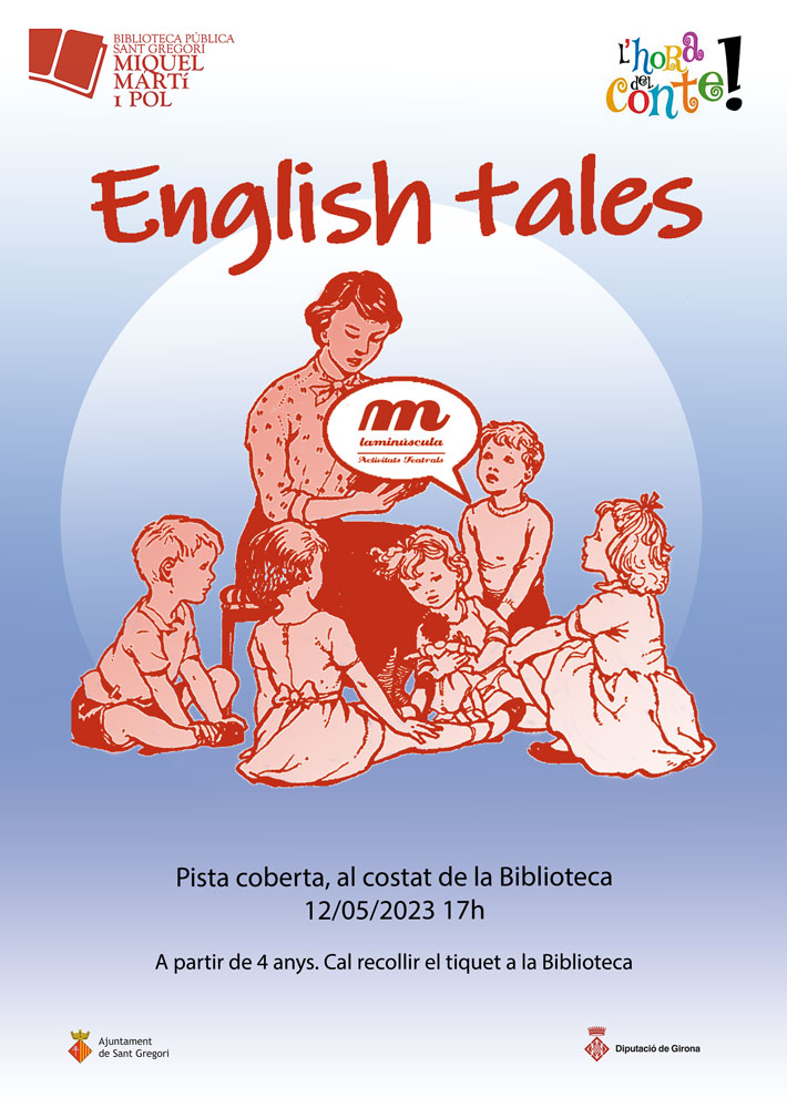 cartell: hora conte Cia la Minúscula anglès