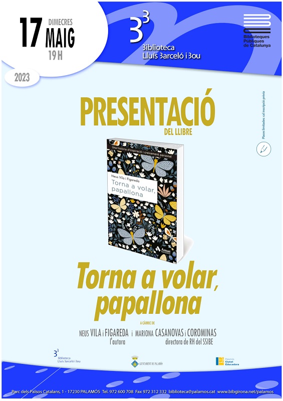 Torna a volar, papallona