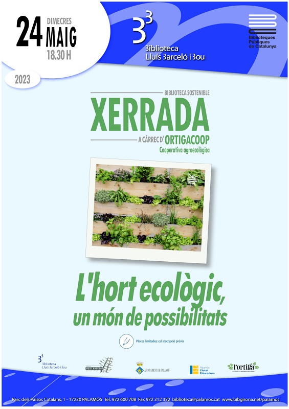 Xerrada Hort ecològic