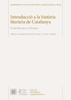 Introducció a la història literària de Catalunya 