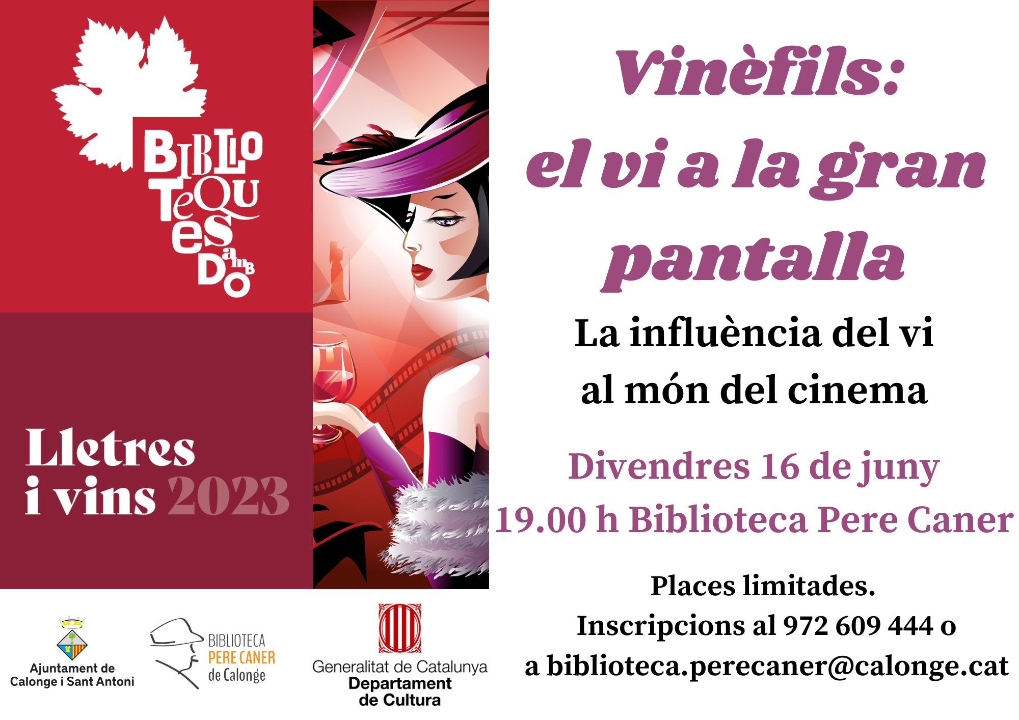 BIBLIOTEQUES AMB DO VINÈFILS CALONGE