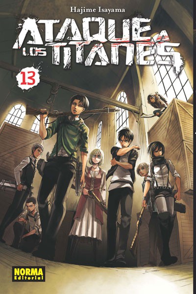 Ataque a los titanes volum 13