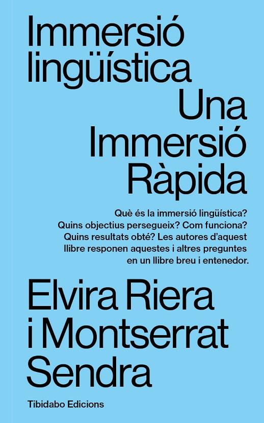 Una immersió ràpida 