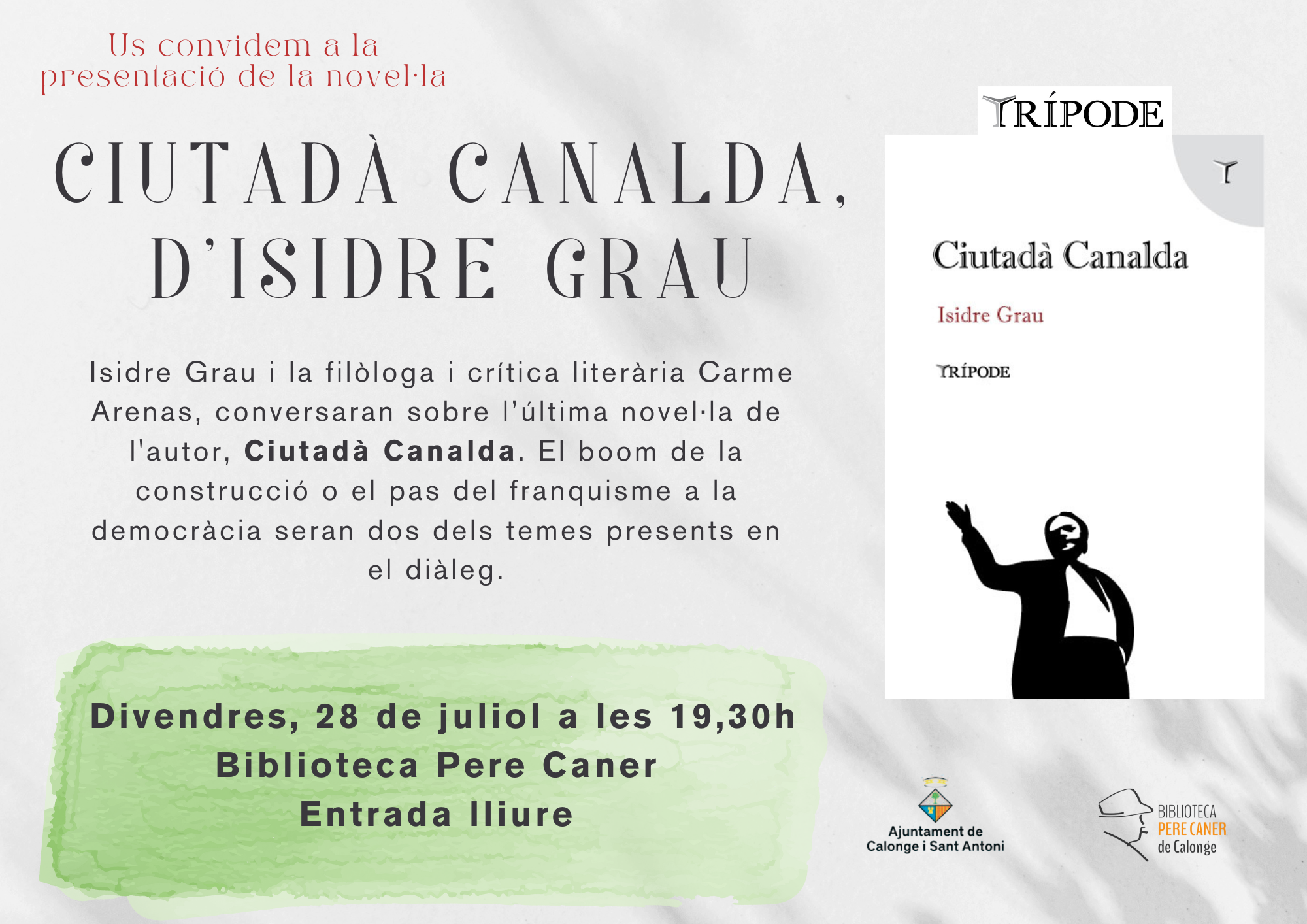 ISIDRE GRAU PRESENTACIÓ