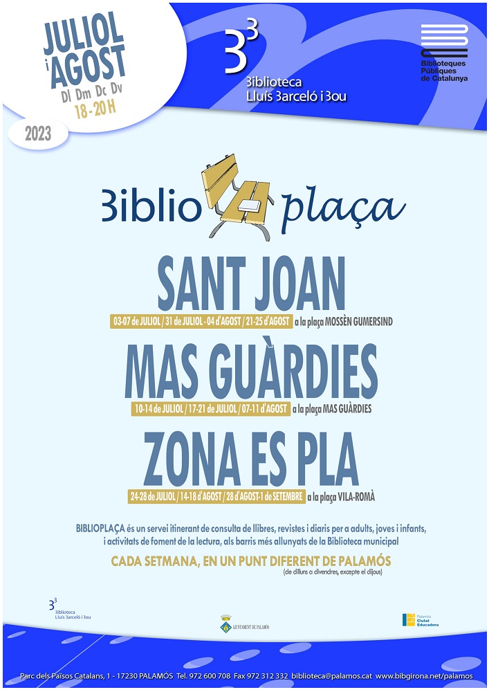 Biblioplaça a Palamós 2023