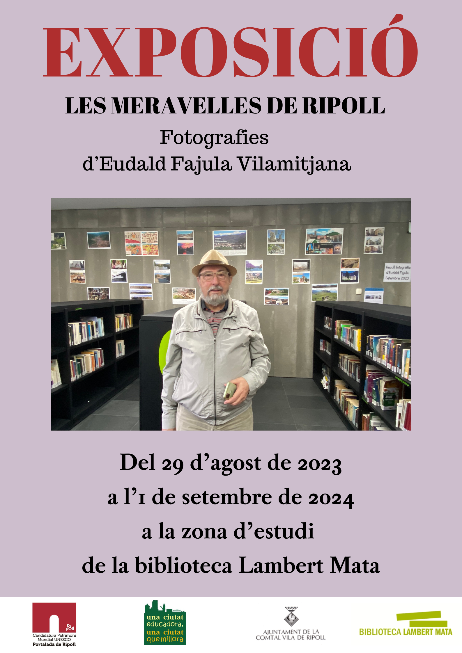 Cartell exposició les meravelles de Ripoll