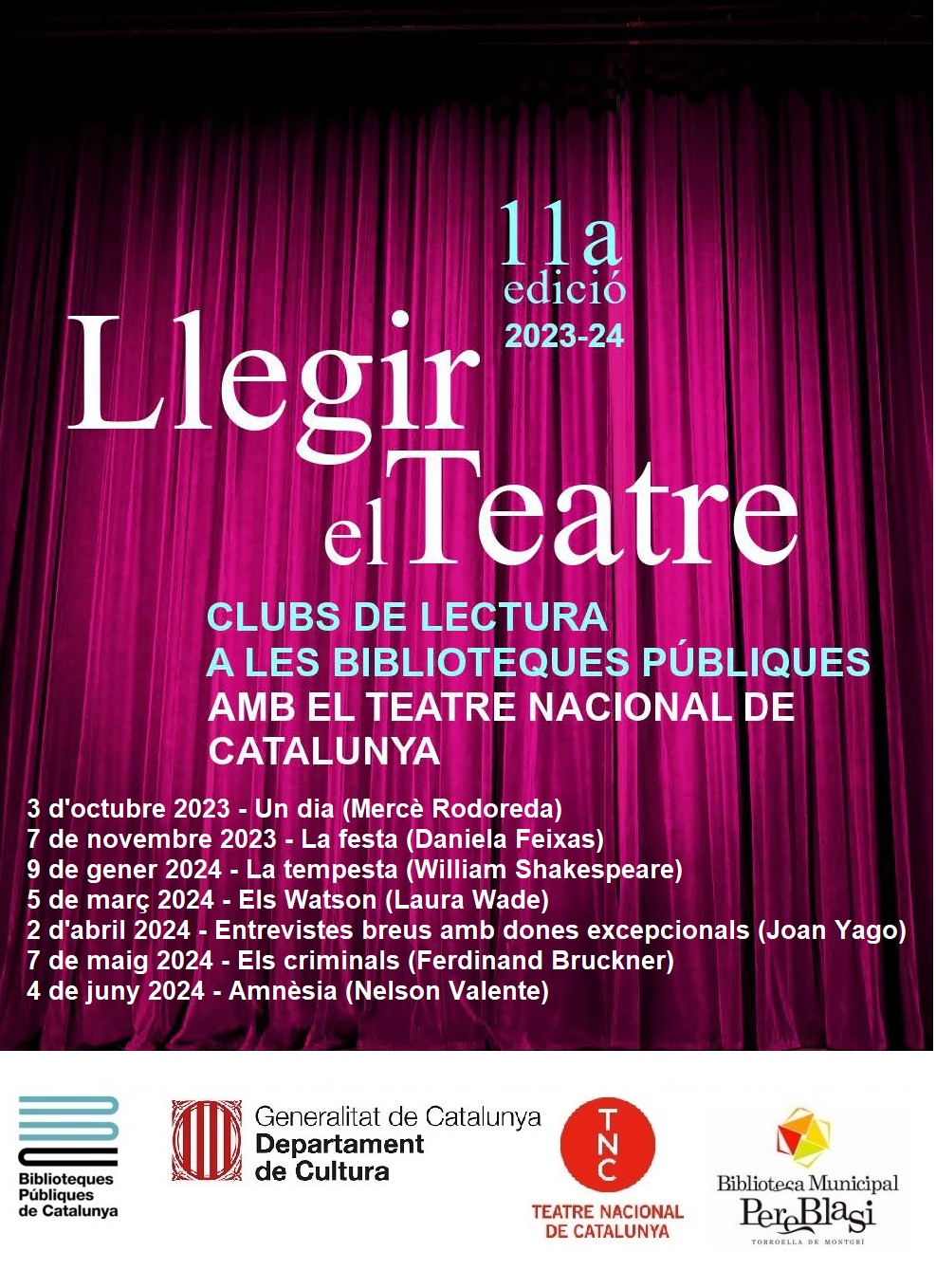 Llegir teatre 2023-2024