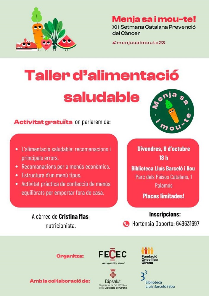 Taller d'alimentació saludable