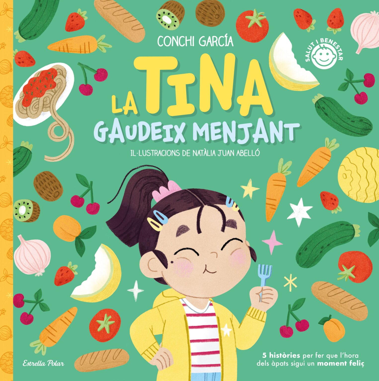 Tina gaudeix menjant