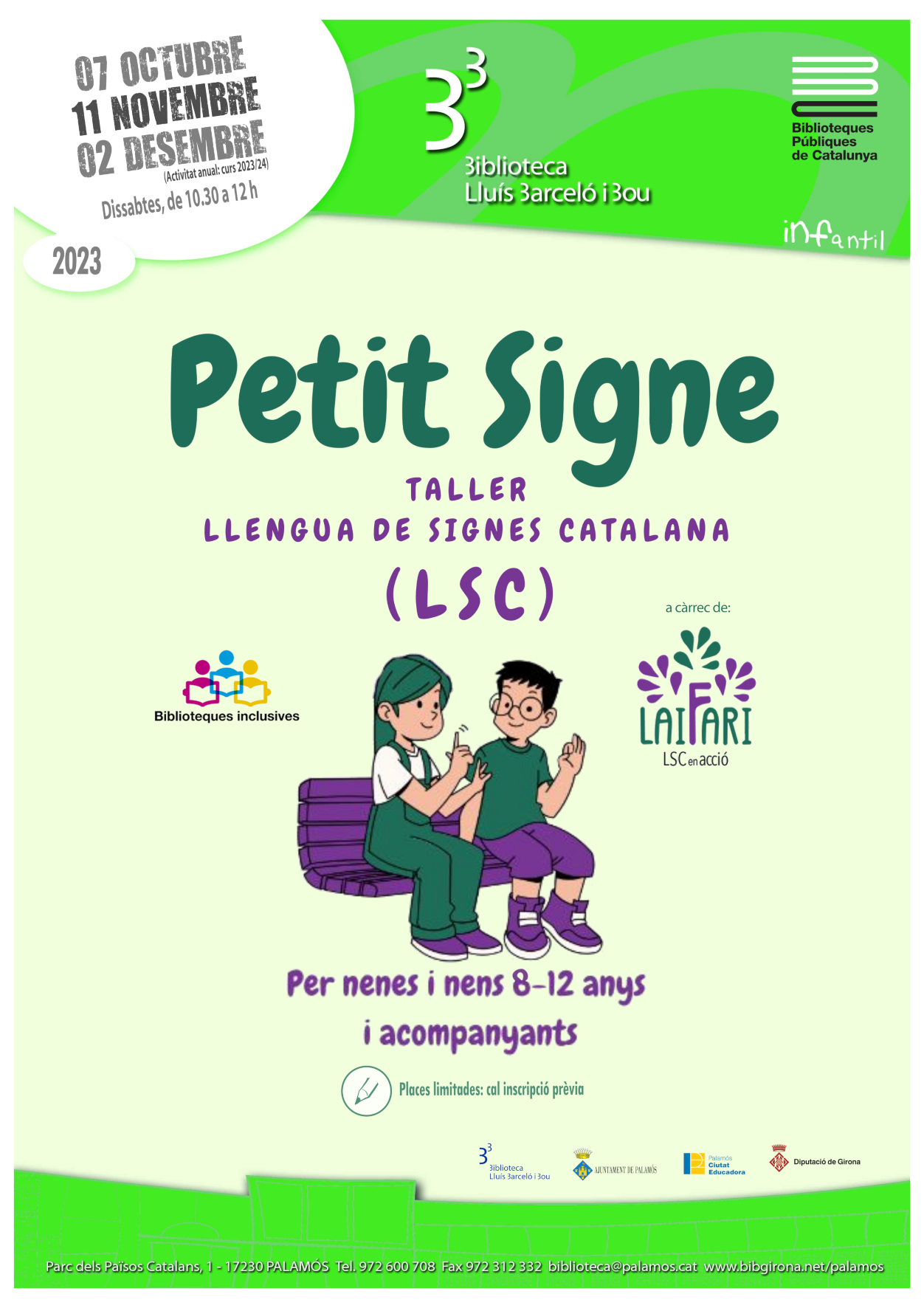 Taller de llengua de signes catalana