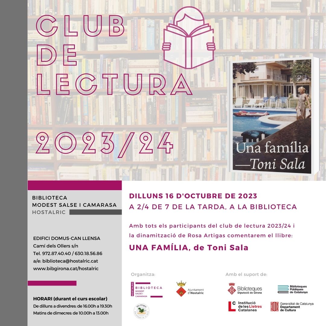 Club de lectura adults