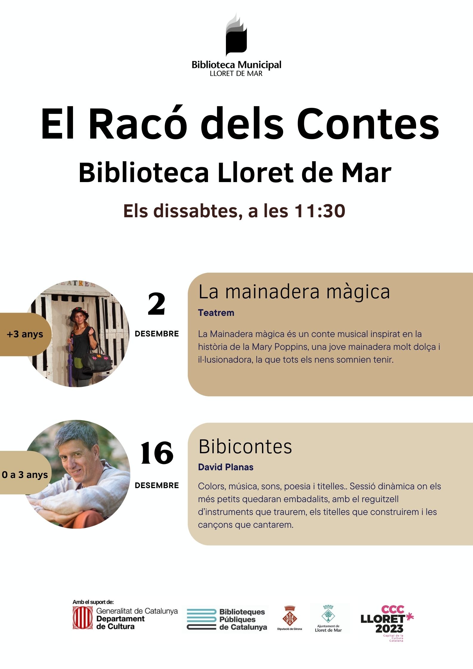 El Racó dels Contes. Desembre