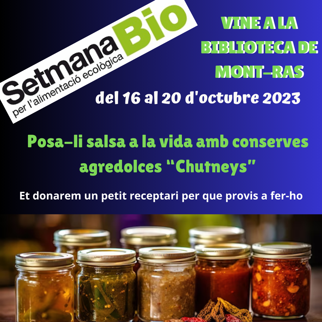 POSA-LI SALSA  A LA VIDA AMB CONSERVES CHUTNEYS