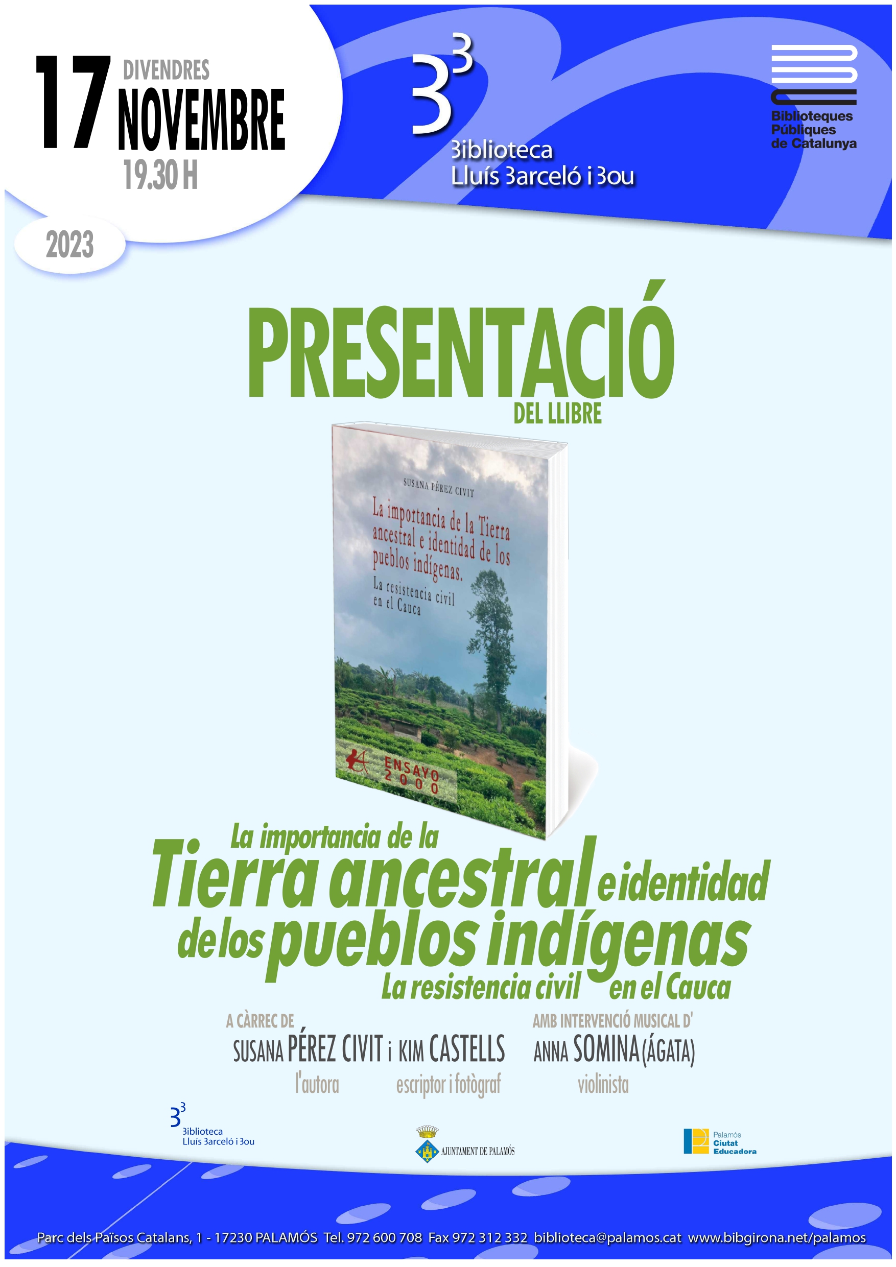 Presentació del llibre "La importancia de la Tierra ancestal e identidad de los pueblos indígenas"