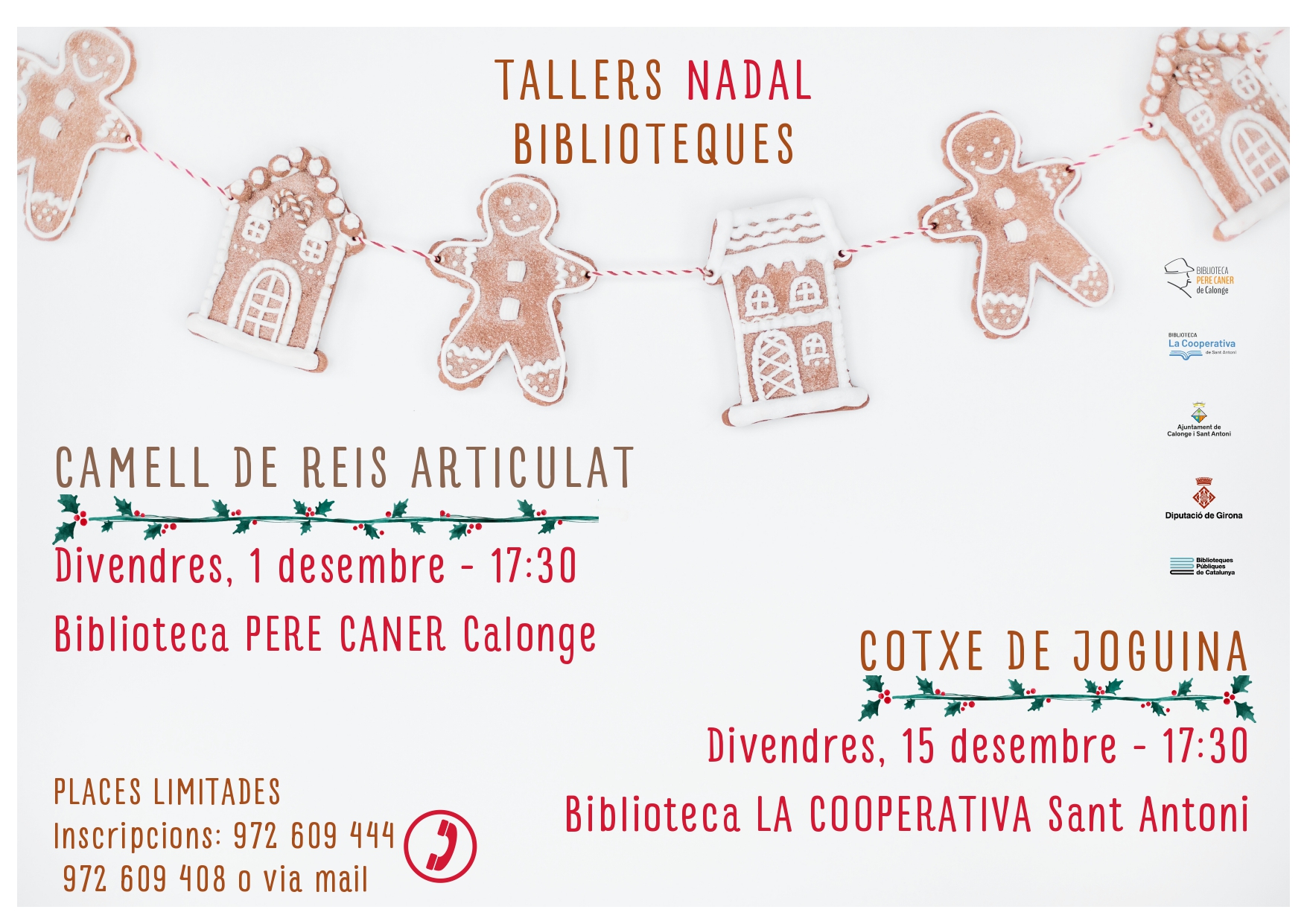 TALLER INFANTIL DE NADAL CALONGE