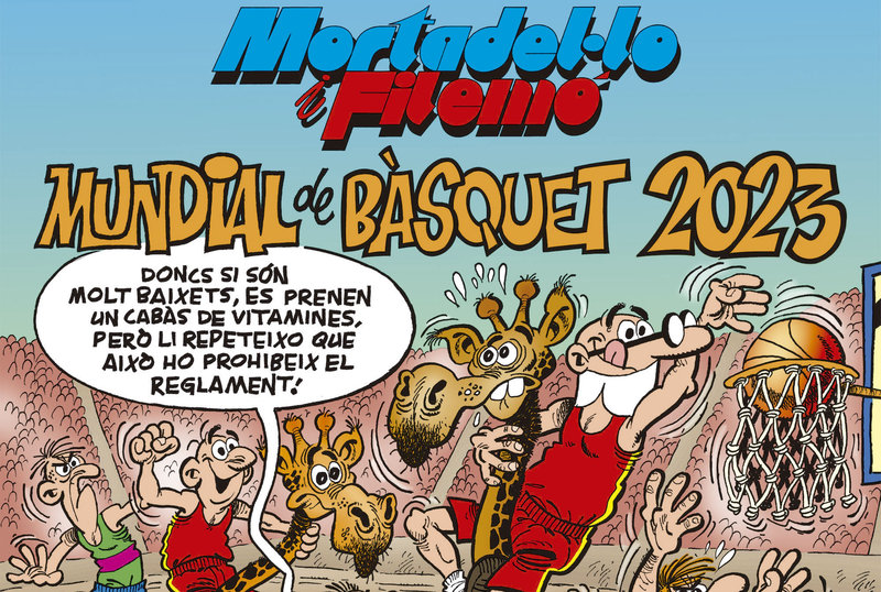 Mundial de bàsquet 2023: una aventura de Mortadel·lo i Filemó