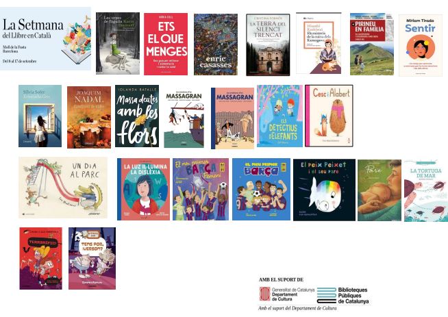 Novetats La Setmana del Llibre en Català 2023