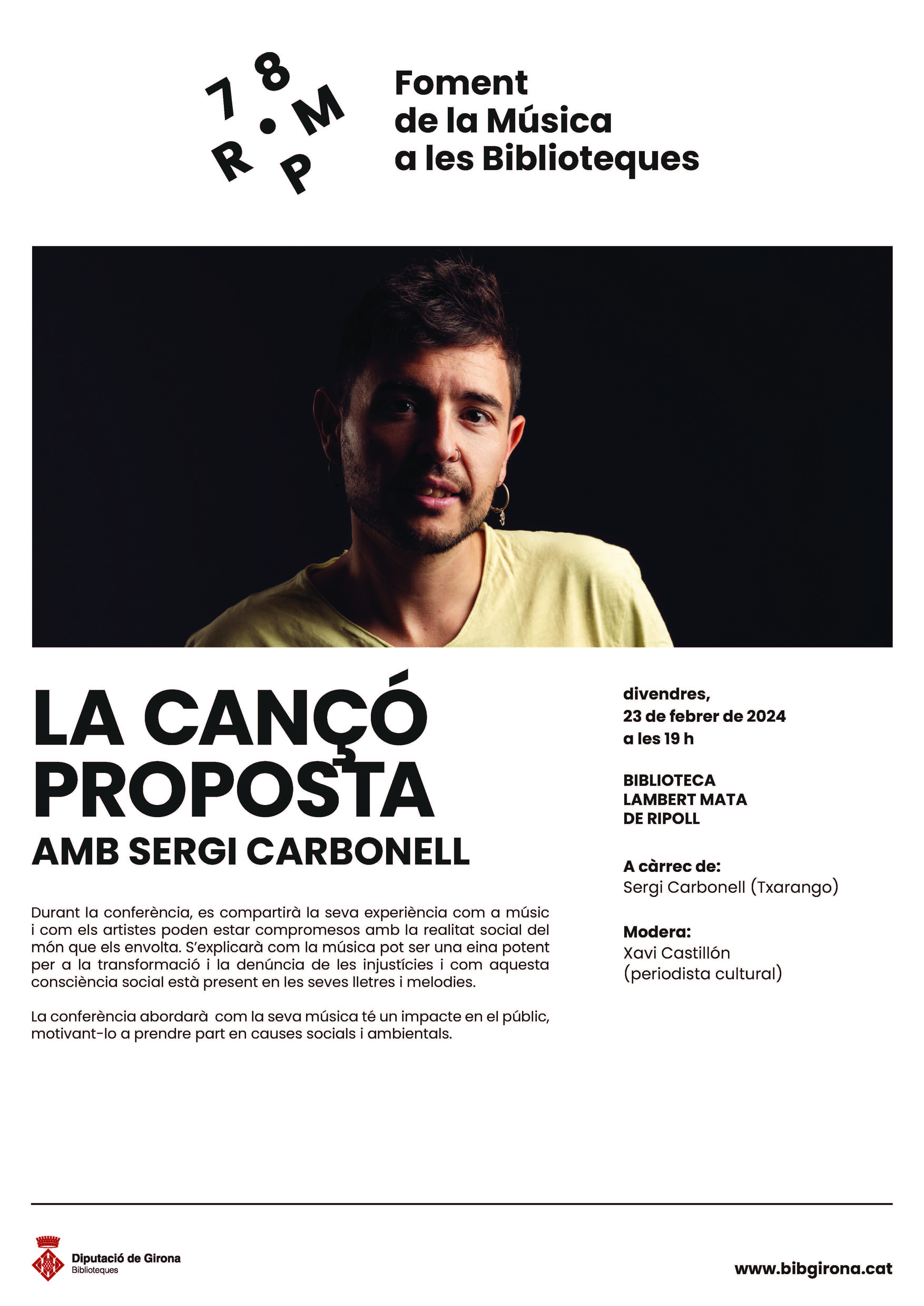 Cartell bo Sergi Carbonell