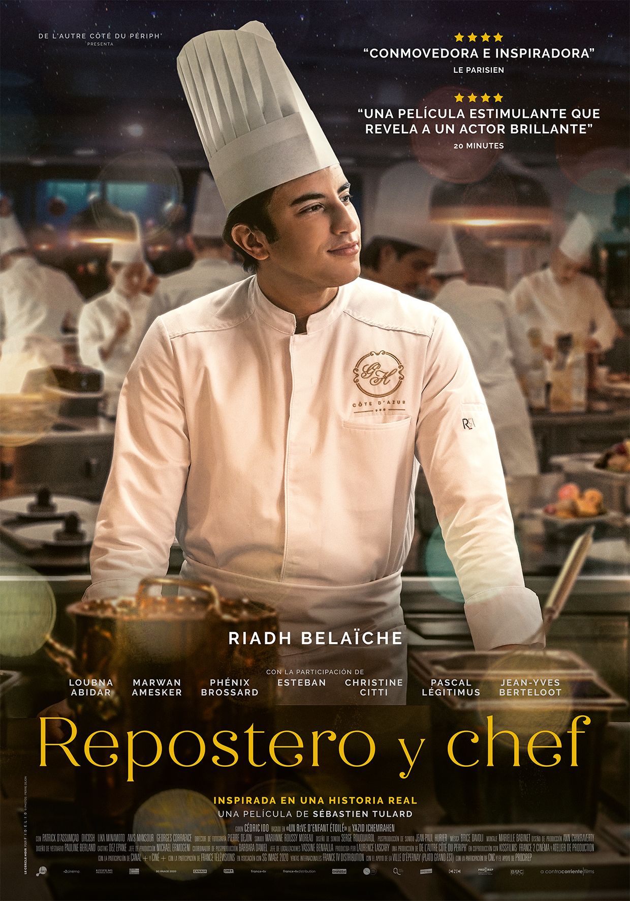 Repostero y chef