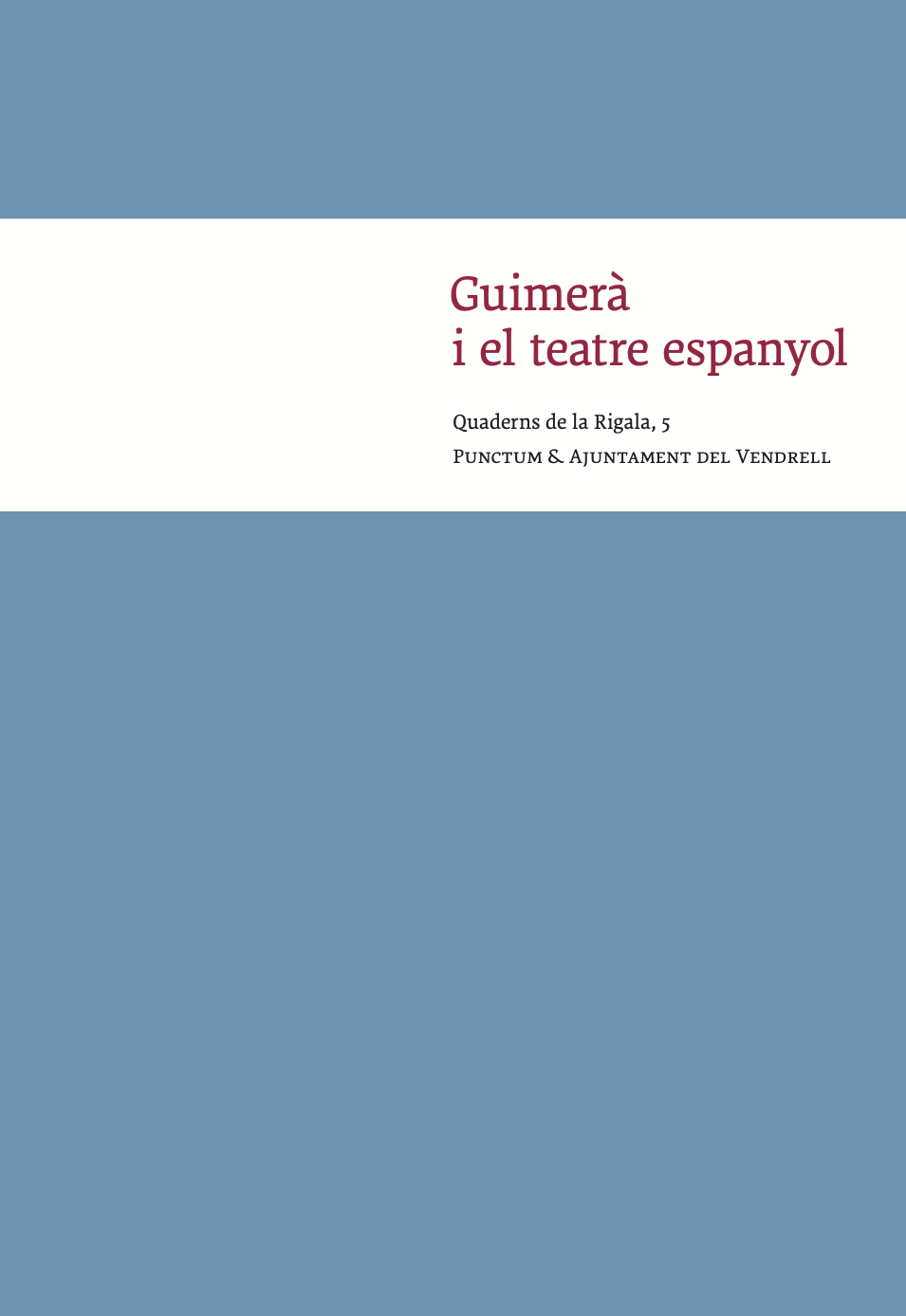Guimerà i el teatre espanyol