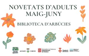Novetats d'adults Biblioteca d'Arbúcies