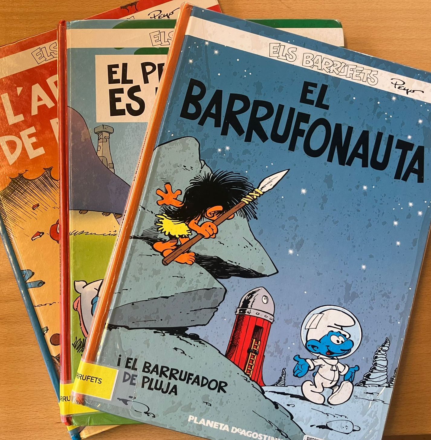 Els barrufets (qualsevol títol de la col·lecció)