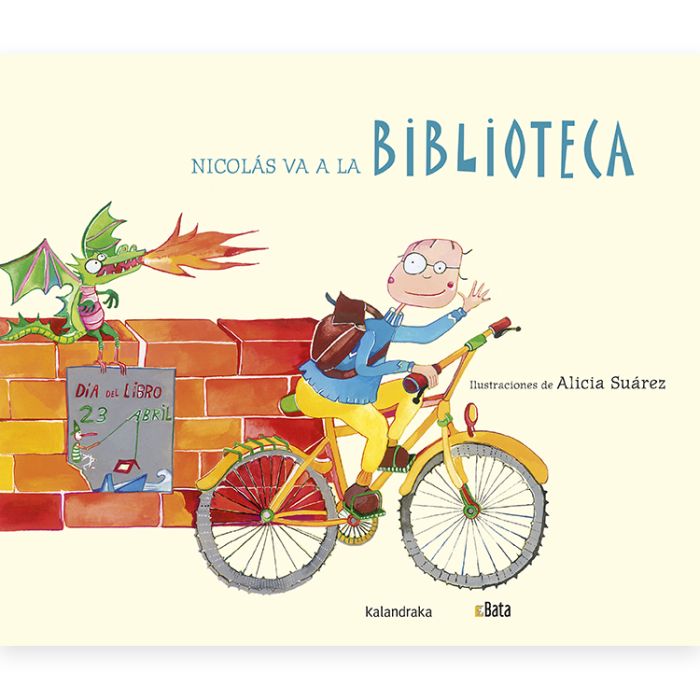 Nicolás va a la biblioteca