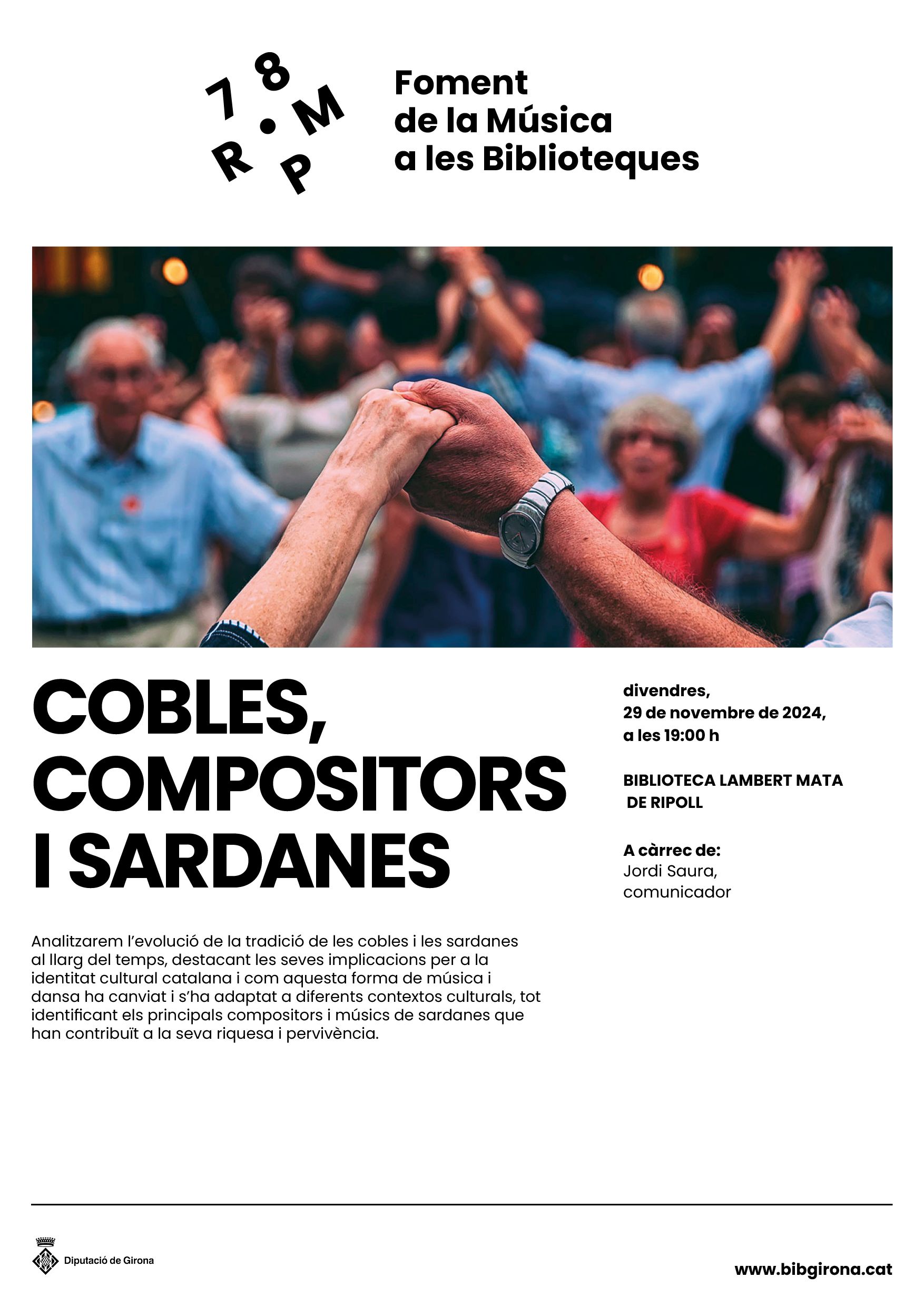 Cartell: 78 RPM Cobles i sardanes