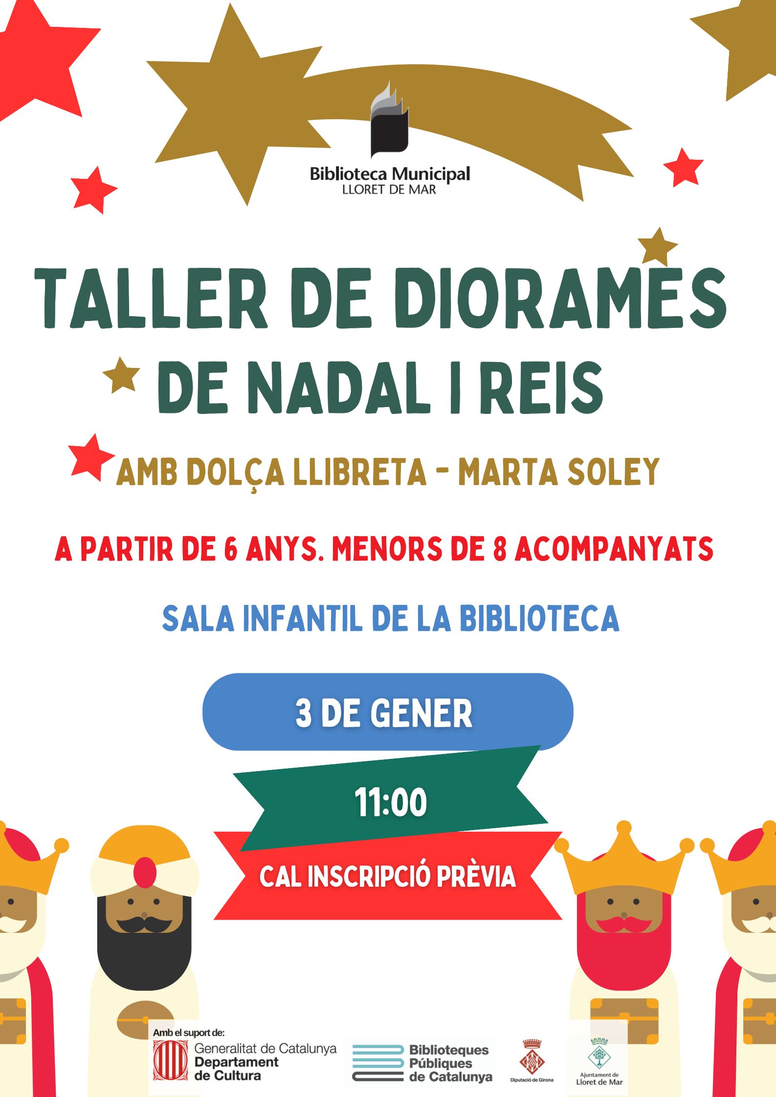 Taller diorames de Nadal i Reis