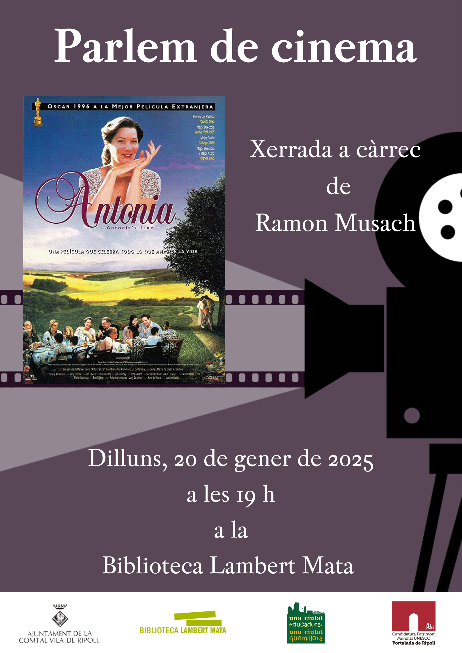 Cartell parlem de cinema Antonia's Line