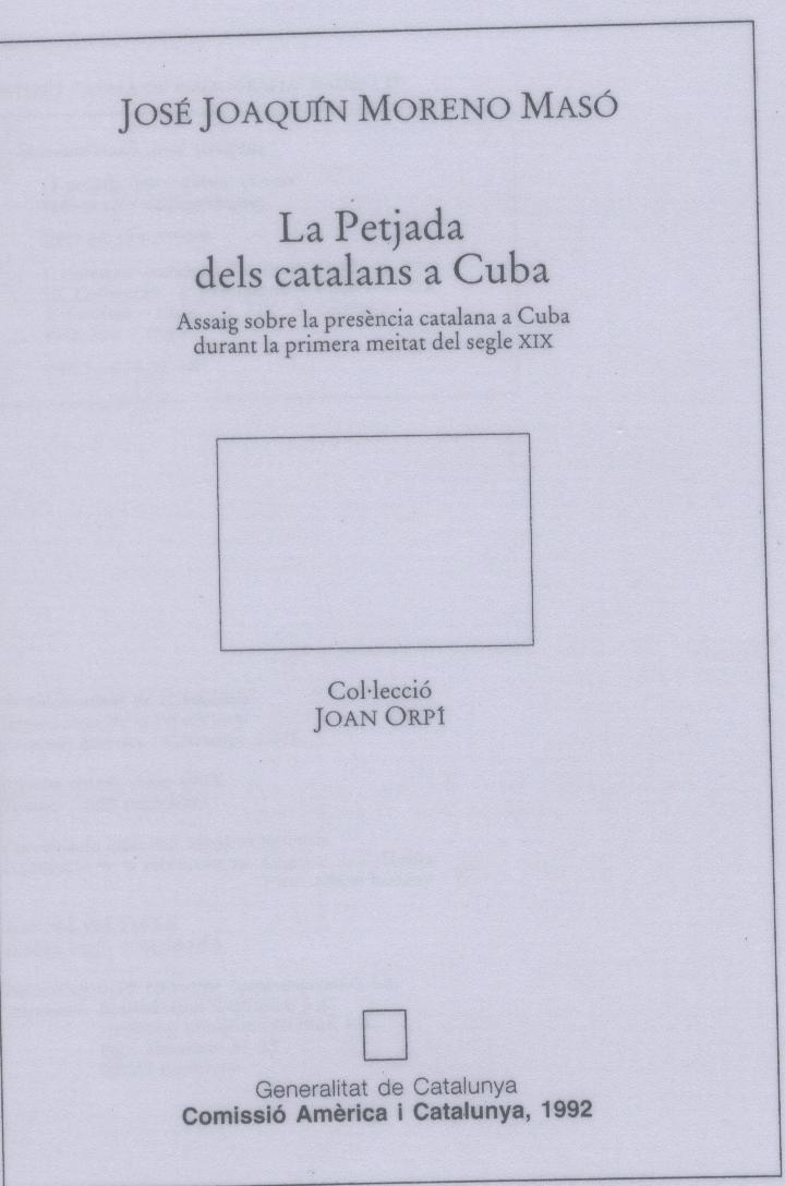 Petjada dels catalans a Cuba