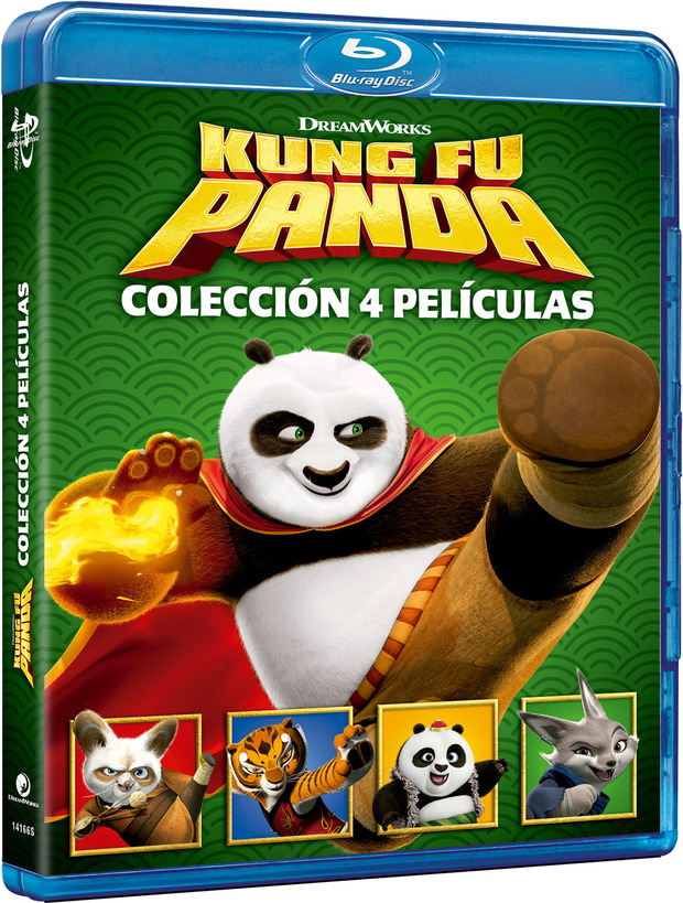 Kung fu panda: colección 4 películas