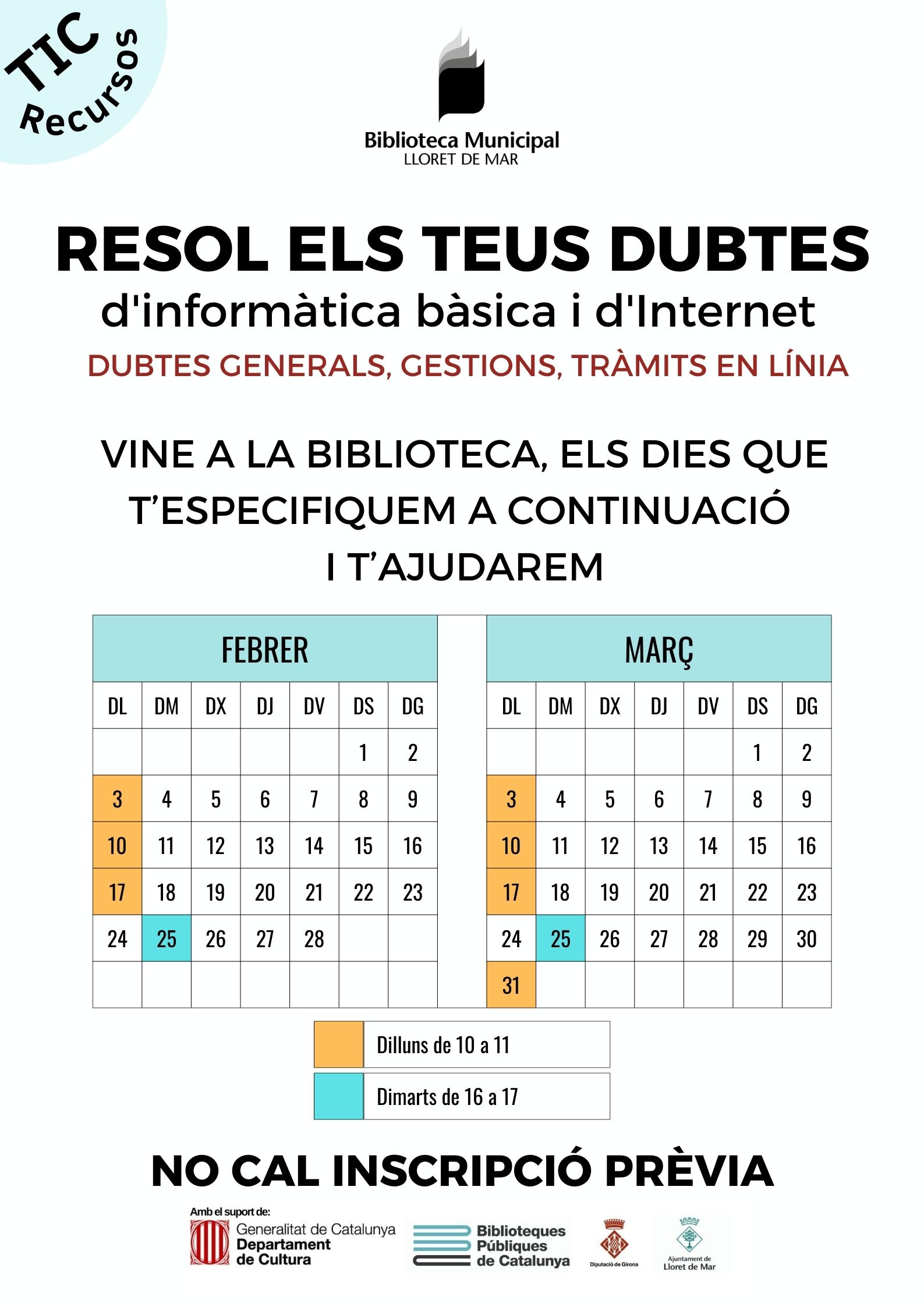 Resol els teus dubtes