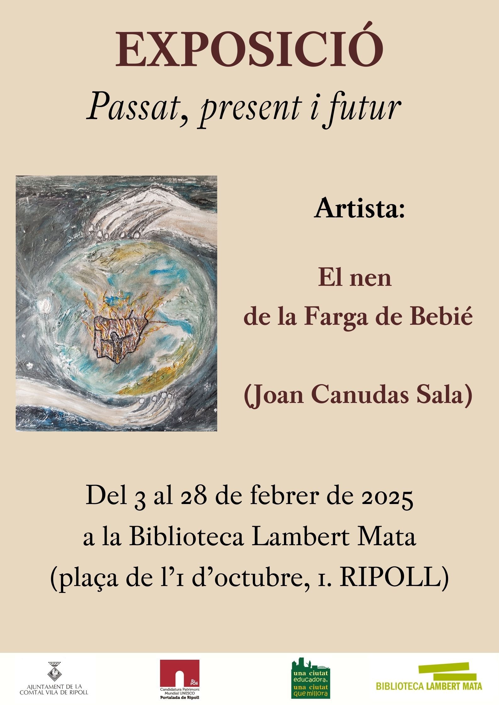Cartell exposició febrer Ripoll