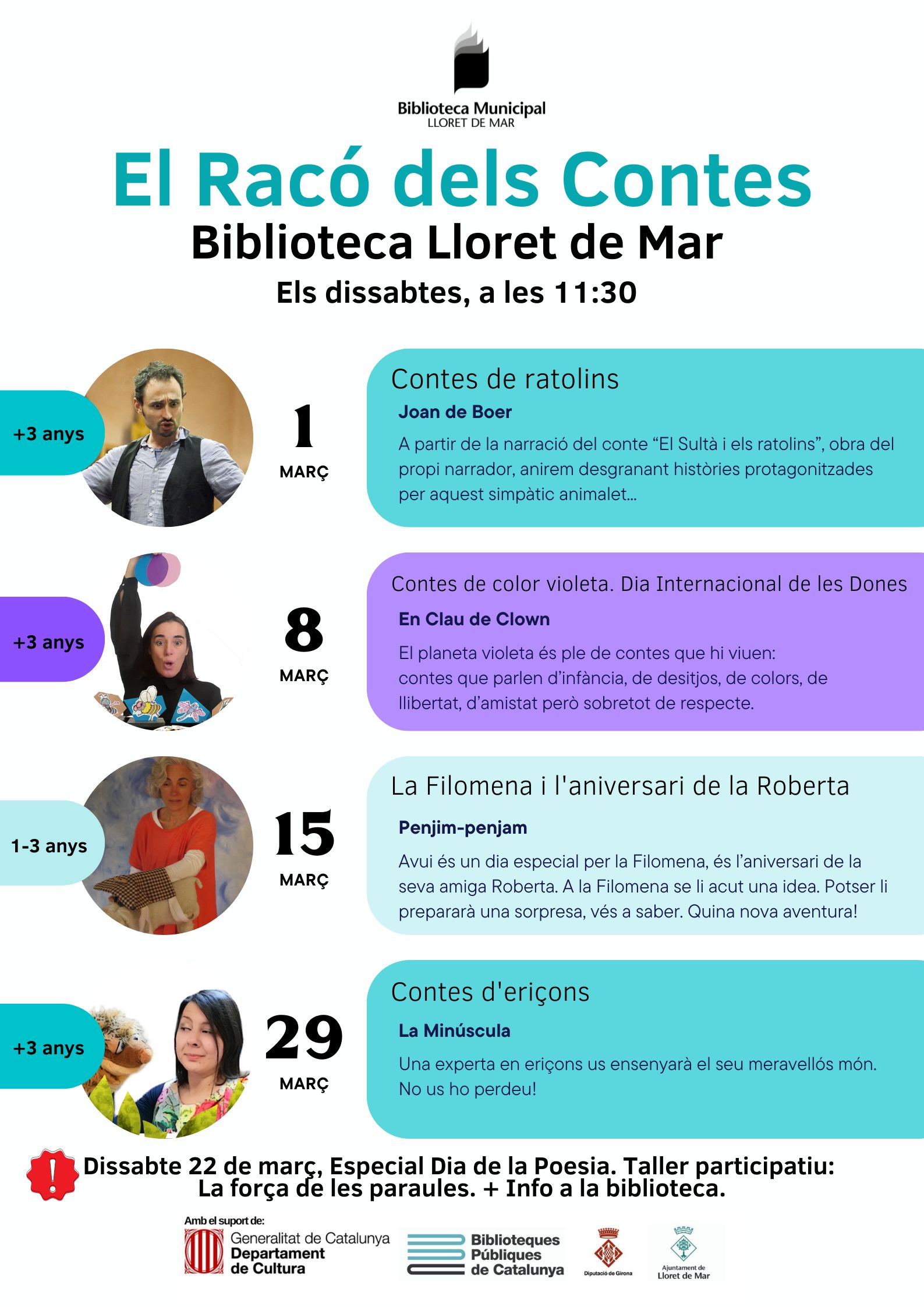 El Racó dels Contes març 25