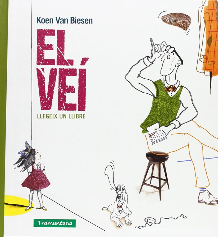 El veí llegeix un llibre