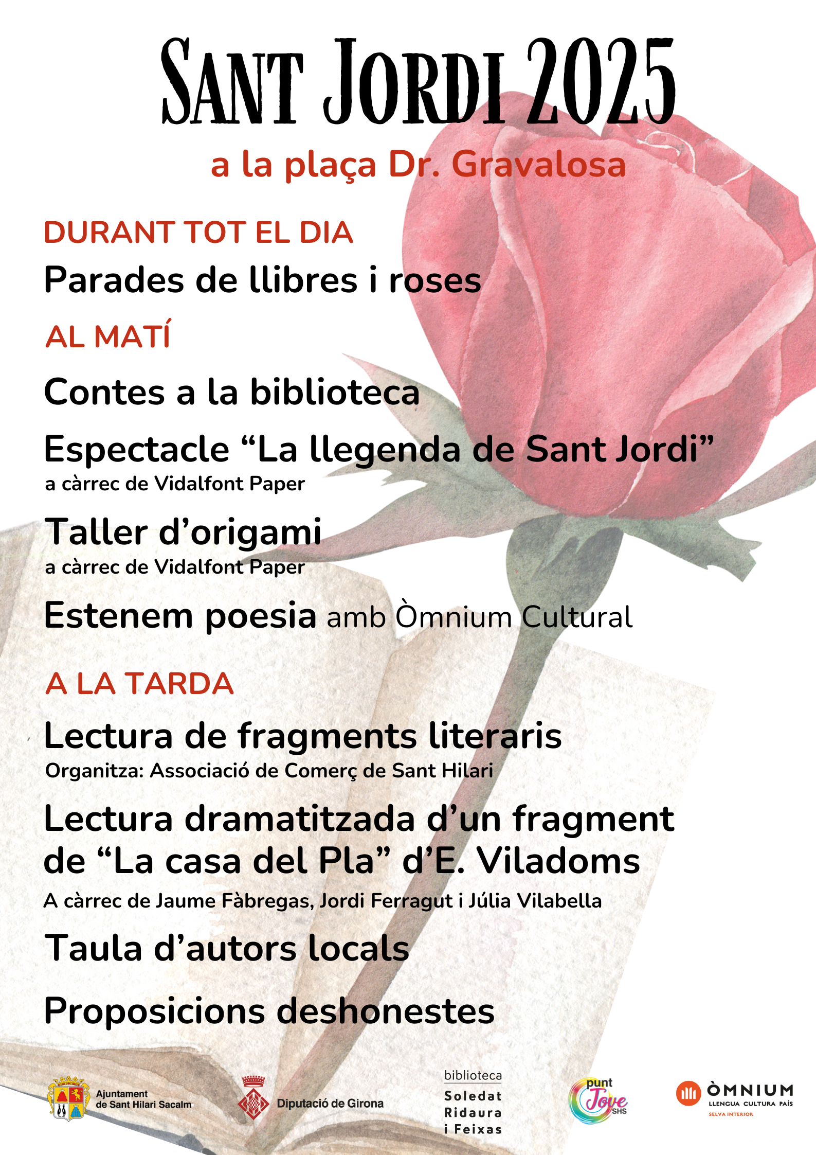 SHS - Cartell Sant Jordi 2025