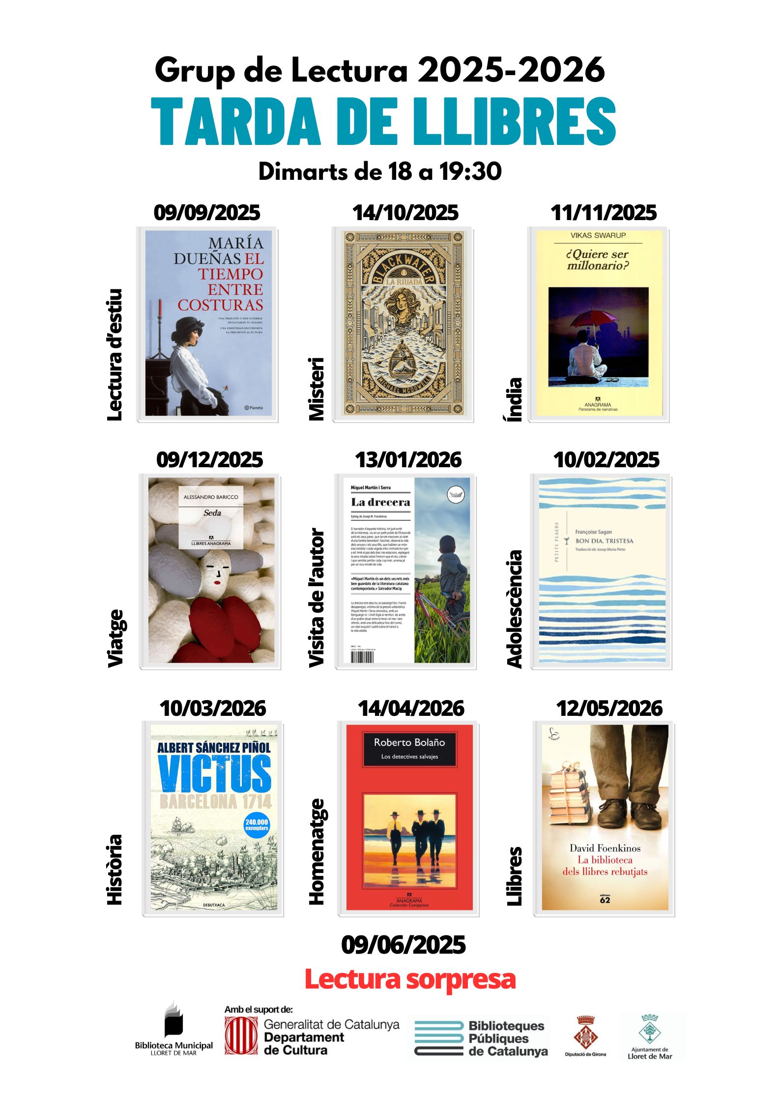 Tarda de llibres 2025-2026