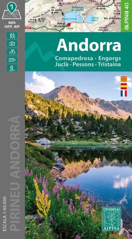 Andorra: Comapedrosa, Engorgs, Juclà, Pessons, Tristaina