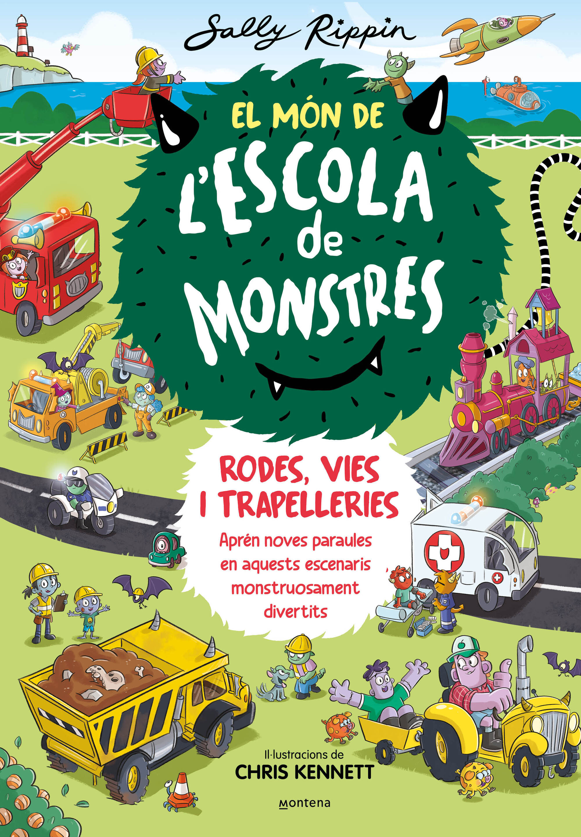 Rodes, vies i trapelleries : aprèn paraules noves en aquests escenaris monstruosament divertits