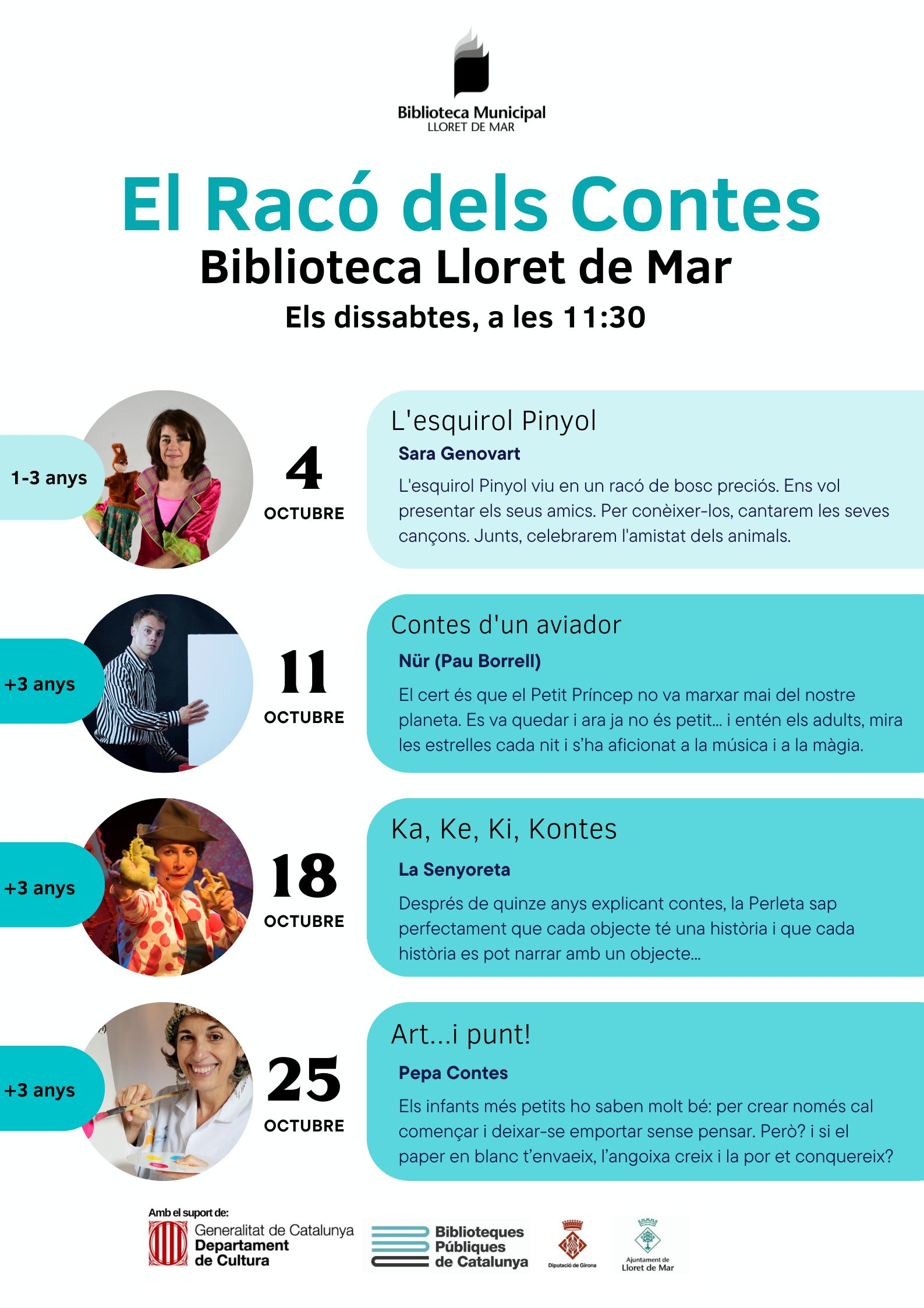El Racó dels contes octubre 25