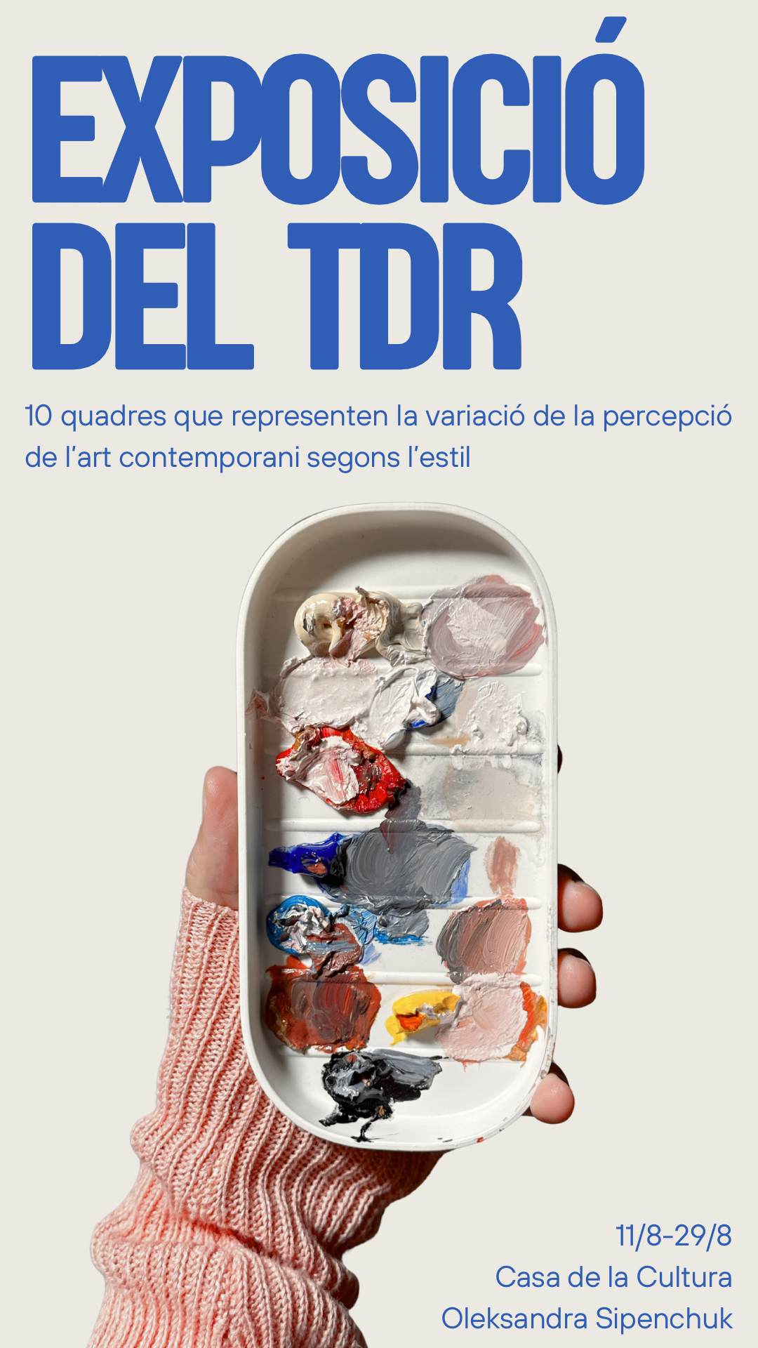 Exposició TDR Oleksandra Sipenchuk