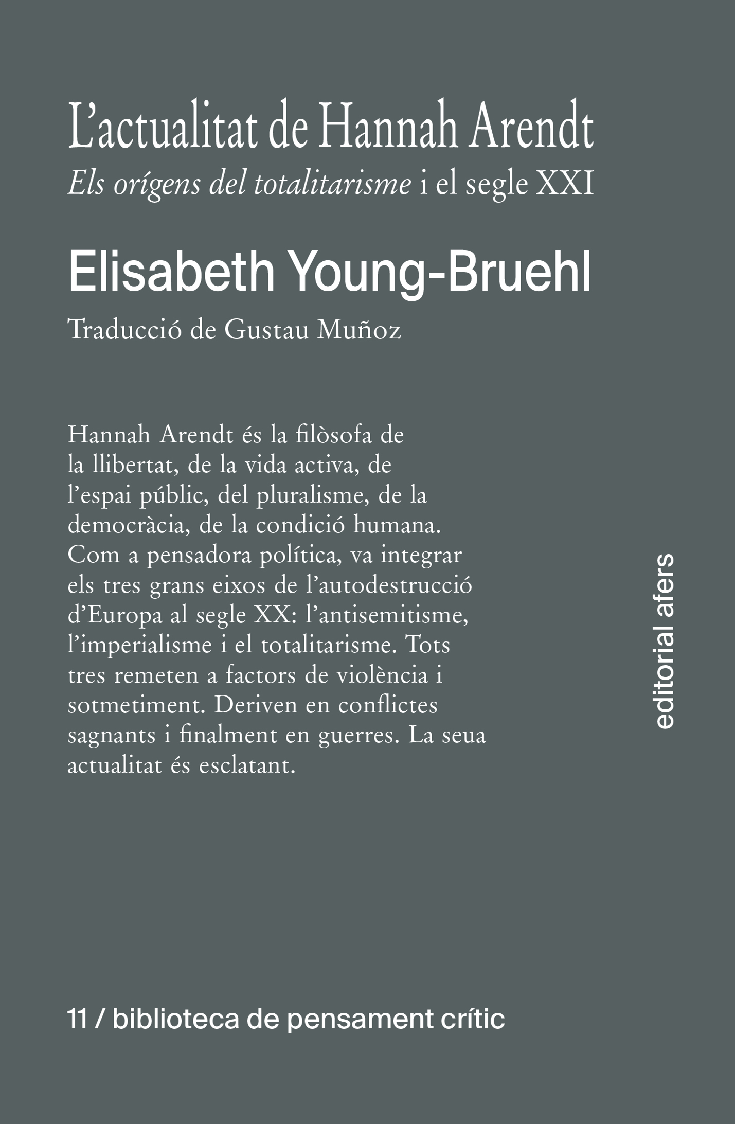 L'actualitat de Hannah Arendt