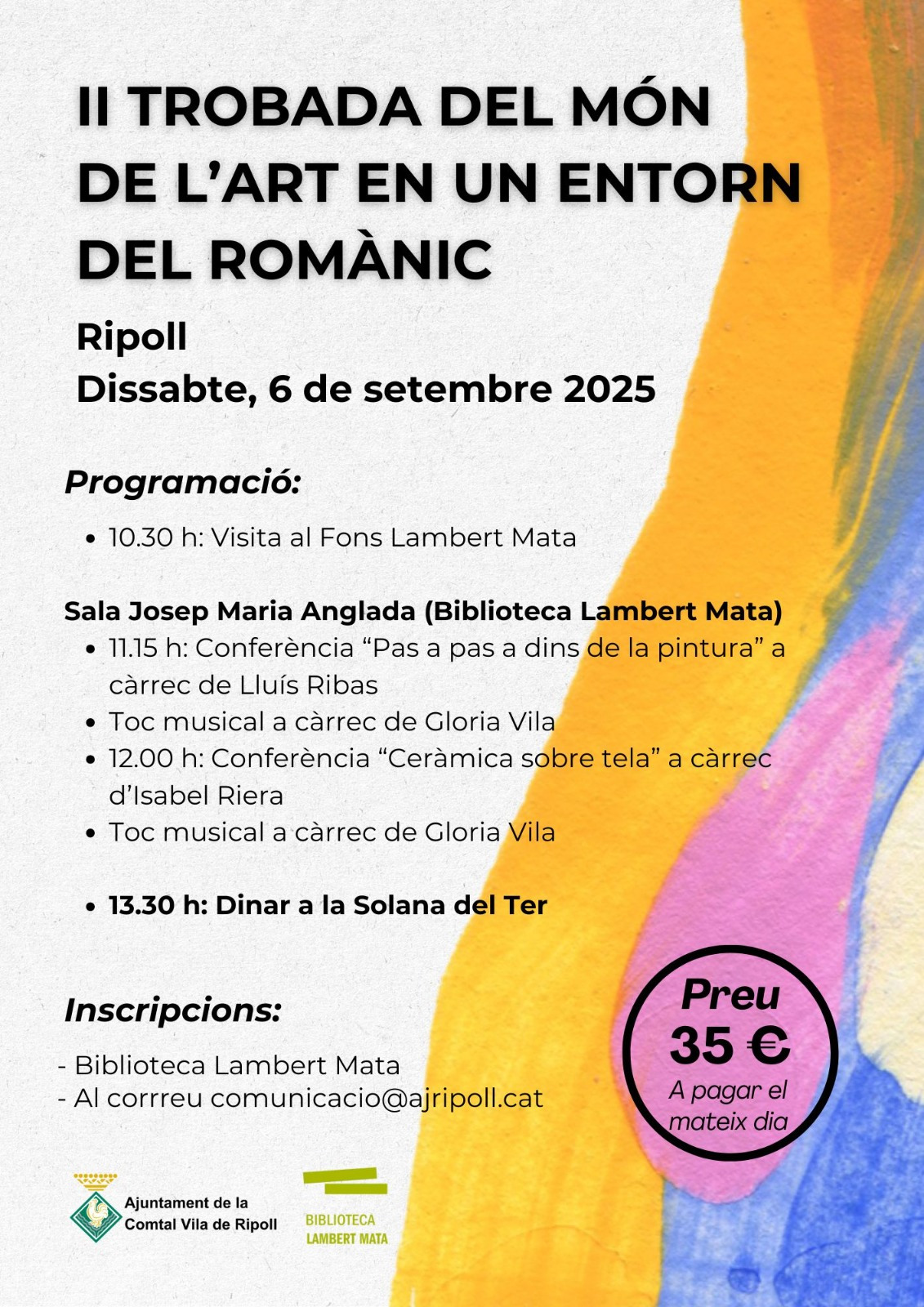 Cartell Trobada mon art